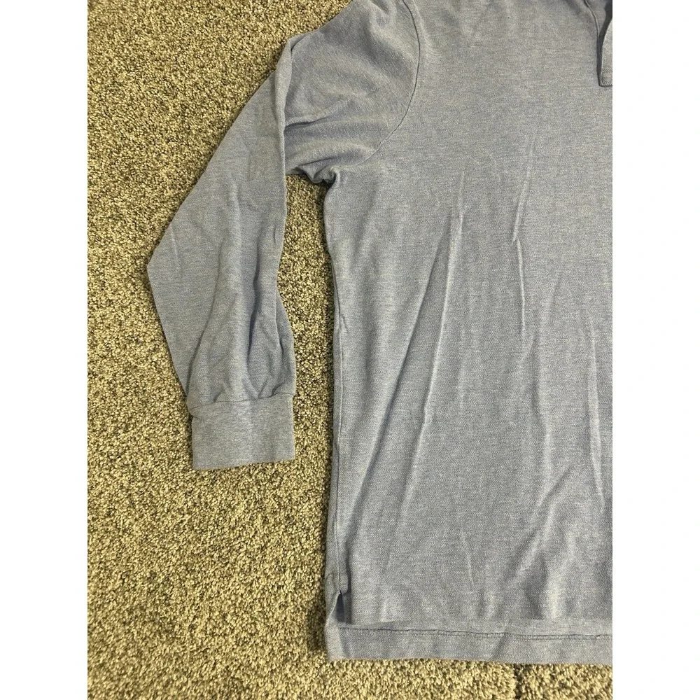 Polo Ralph Lauren Polo Mens XL‎ Long Sleeve Classic Fit Embroidered Pony Blue